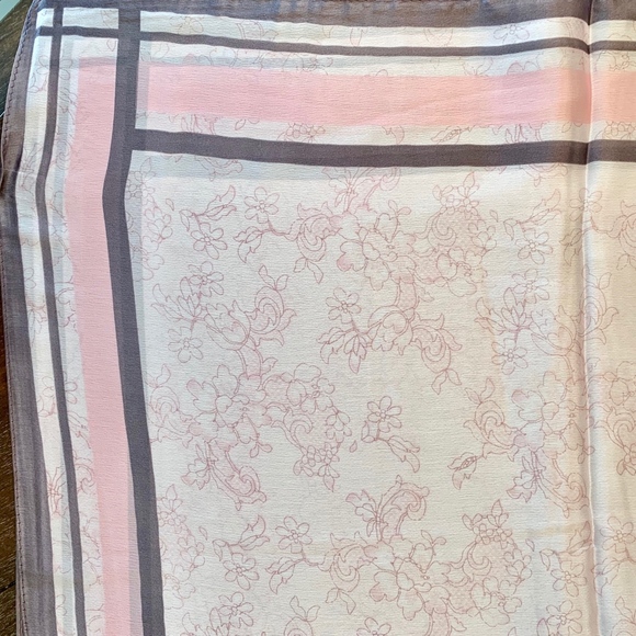 SILK SCARF LUXURY STYLE STOLES WOMEN HEADBAND - Picture 4 of 8